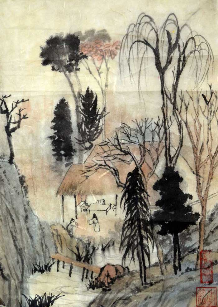 китайская живопись Ли Исяо