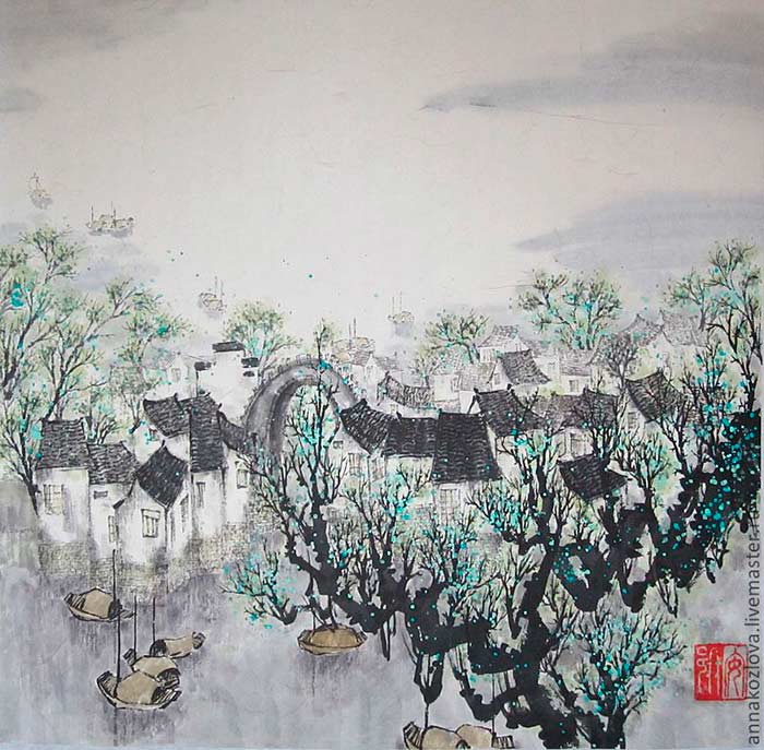 Китайская живопись Анна Козлова