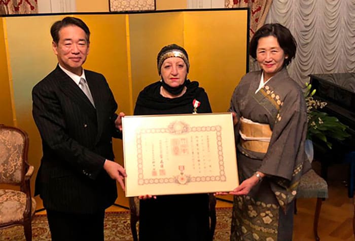 Сотрудники музея Востока награждены орденом Восходящего солнца