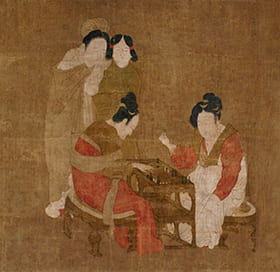 Чжоу Фан - известный китайский художник эпохи династии Тан