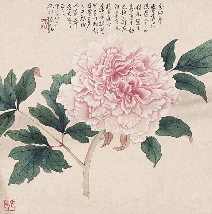 Чжан Дачжуан - великий мастер цветов и птиц