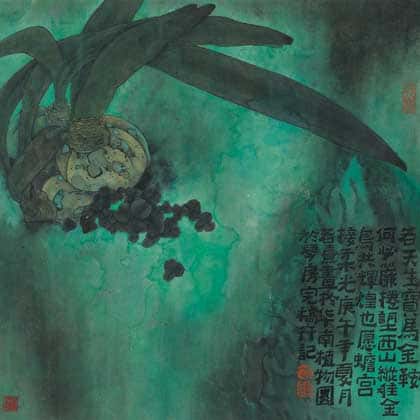 Китайский художник Линь Жуоси