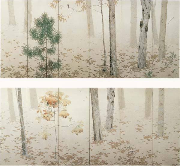 Японский художник Сюнсо Хисида