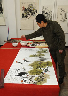 Выставка акдемии художеств г.Чандэ