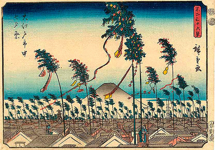 Фестиваль Танабата в Эдо